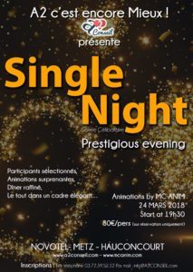 Soiree célibataires - Single Night - A2Conseil