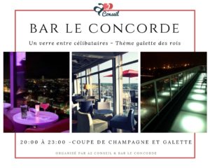 bar le concorde & a2 conseil event