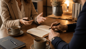 Accompagnement personnalisé en agence matrimoniale