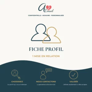 1 fiche profil – Mise en relation A2 Conseil